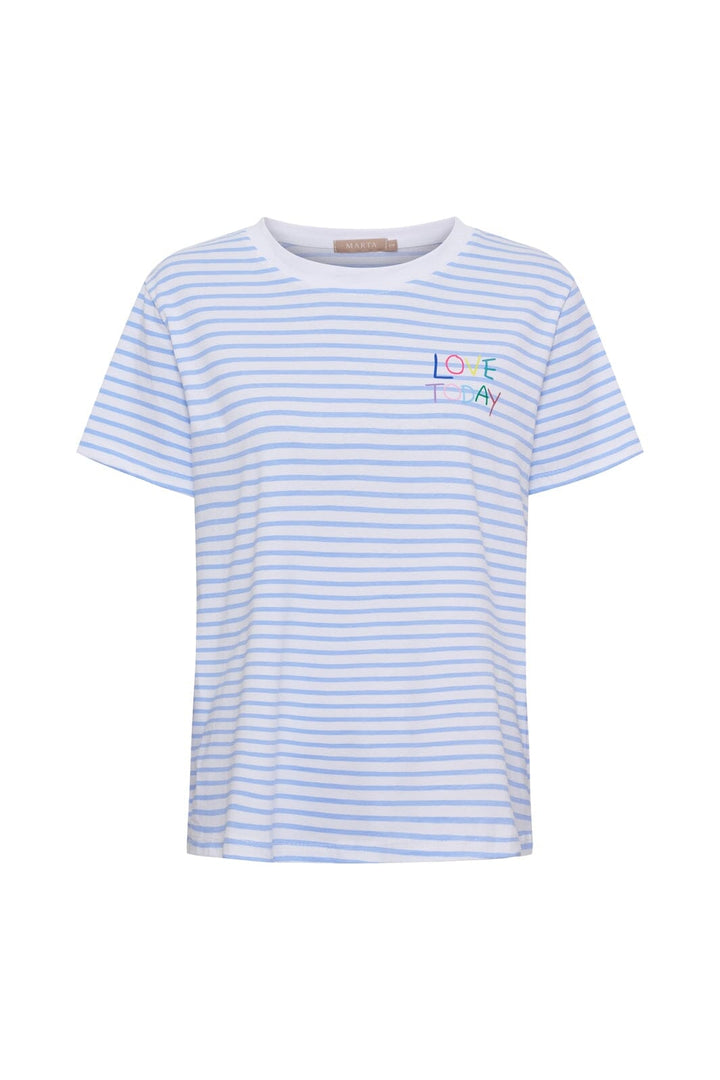 Marta Du Chateau - Mdcfiora Tee 22585 - Celeste