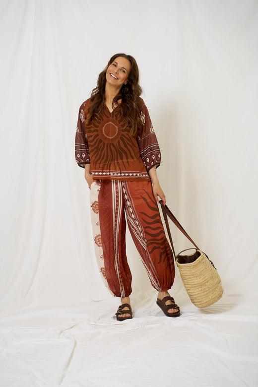 Marta Du Chateau - Mdcfiorenza Pants 56691M - Brown