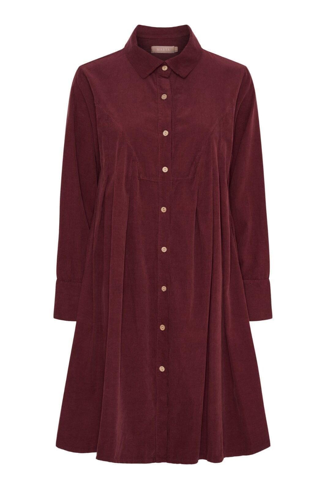 Marta Du Chateau - Mdcgunvor Dress 7411 - Bordeaux Kjoler 