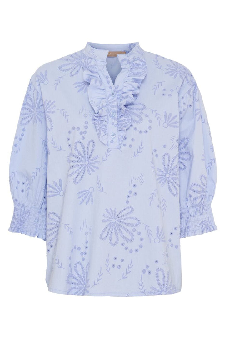 Marta Du Chateau - Mdclinda Shirt 6317E - Celeste