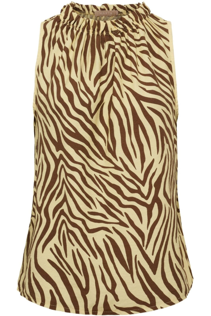 Marta Du Chateau - Mdclucina Top 2319 Zebra - Yellow Toppe 