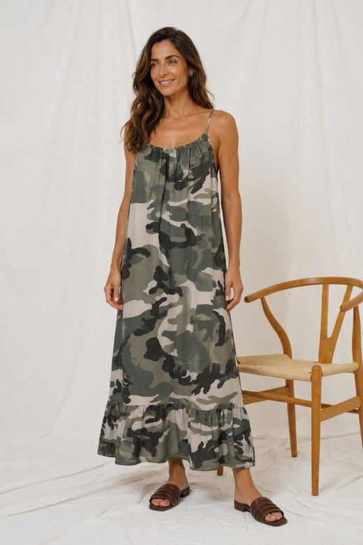 Marta Du Chateau - Mdcluliana Dress 23106 - Military6 Kjoler 