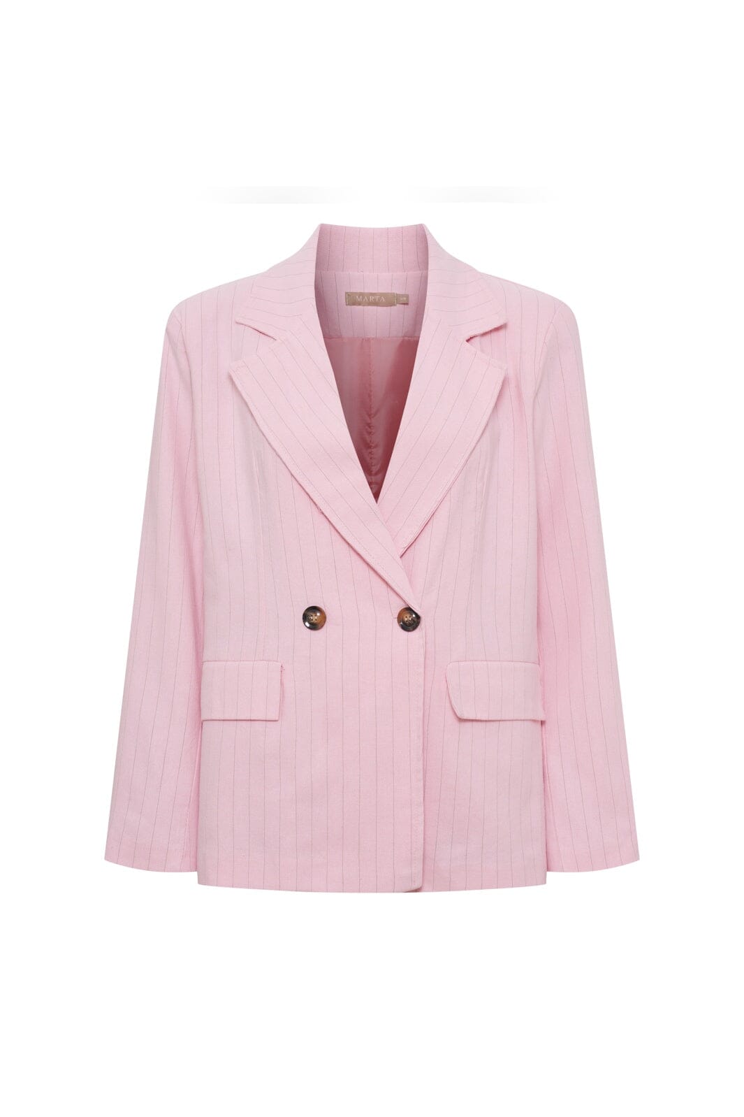 Marta Du Chateau - Mdcmarissa Blazer 8232 - Pink Stripe