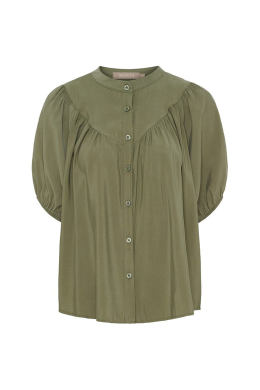 Marta Du Chateau - Mdcmelodie Blouse 58210 - Military79