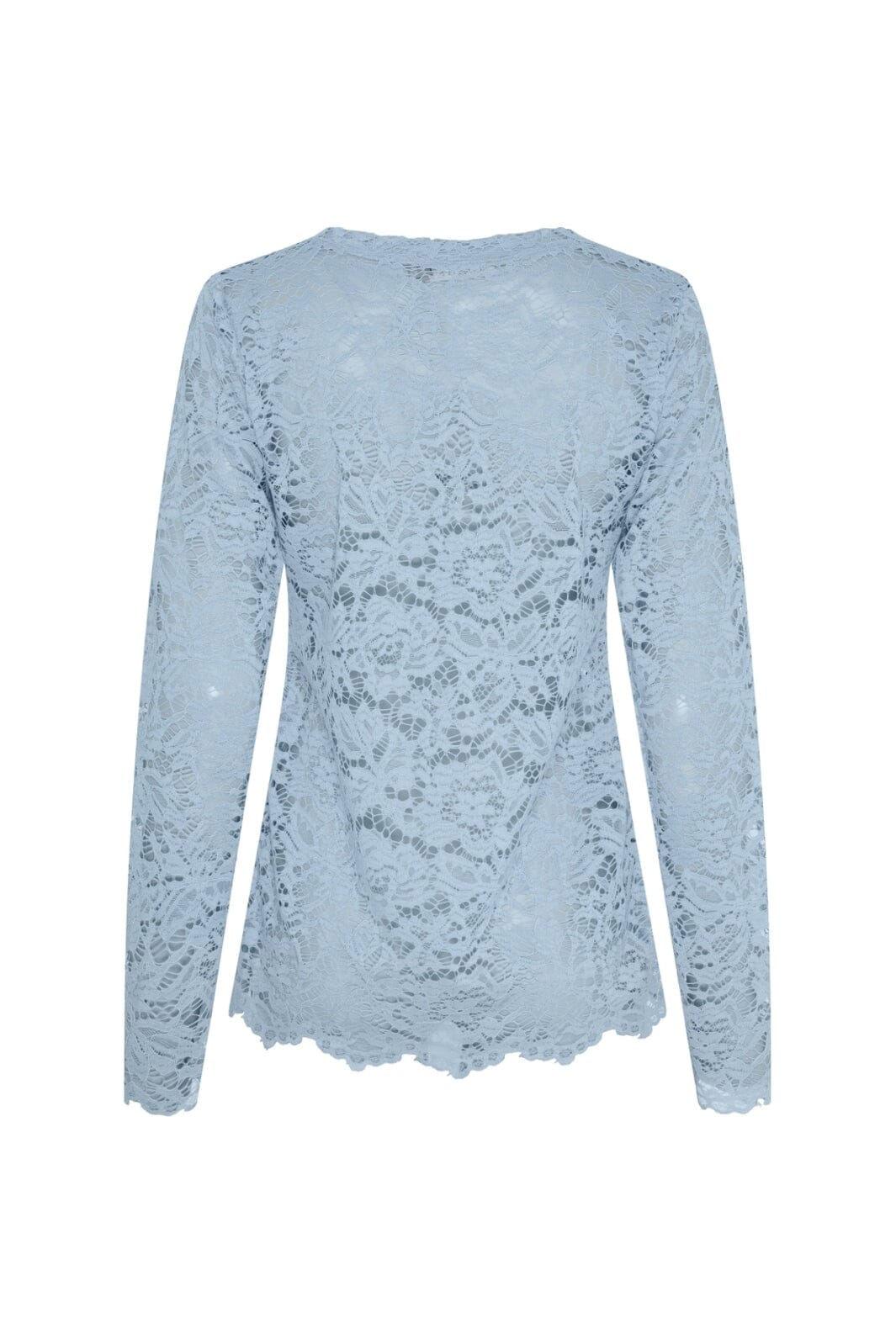 Marta Du Chateau - Mdcmilley Ls Tee 7707 - Light Blue