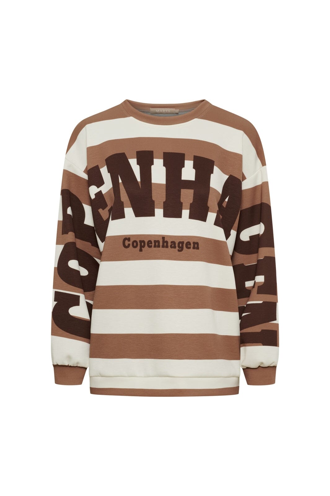 Marta Du Chateau - Mdcnerina Sweatshirt 22659S - Camello/Moro