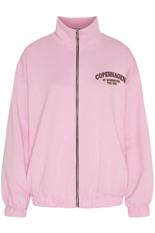 Marta Du Chateau - Mdcnete Cardigan 22669 - Pink/Brown Sweatshirts 