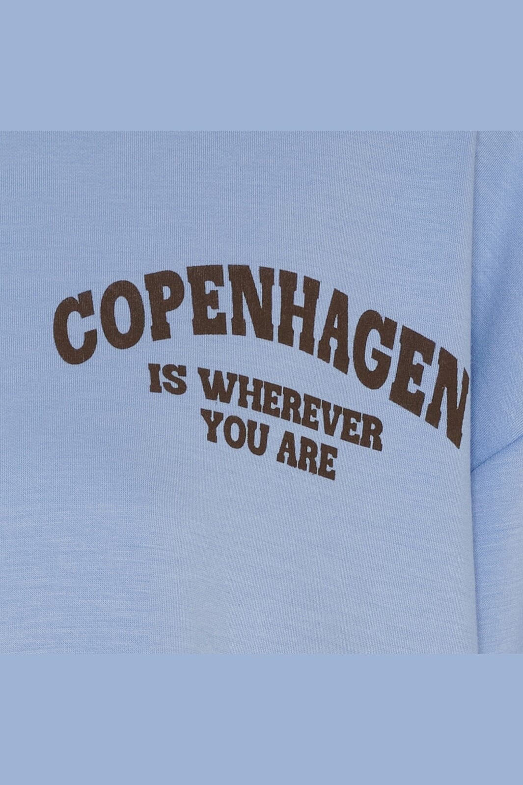 Marta Du Chateau - Mdcnete Cardigan 22669 - Sky Blue/Brown