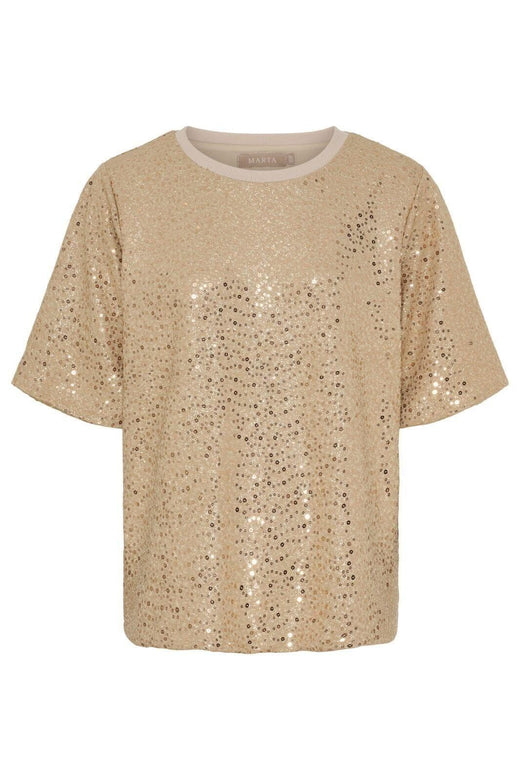 Marta Du Chateau - Mdcnynne Blouse 7693 - Champagne T-shirts 