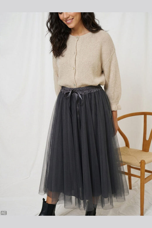 Marta Du Chateau - Mdcpalmina Skirt 23028 - Black
