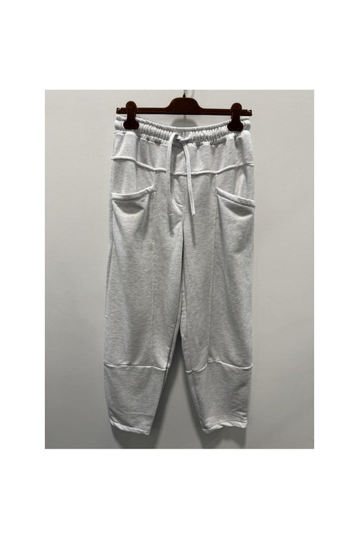 Marta Du Chateau - Mdcrayna Sweatpant 7975 - Light Grey Melange