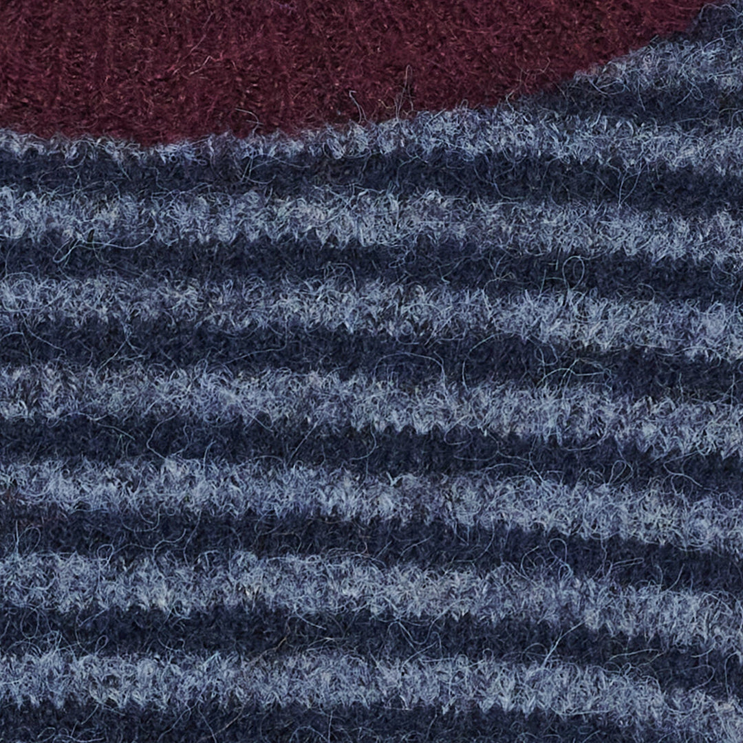 Marta Du Chateau - Mdcreverie Knit 9602 - Navy/Jeans Strikbluser 