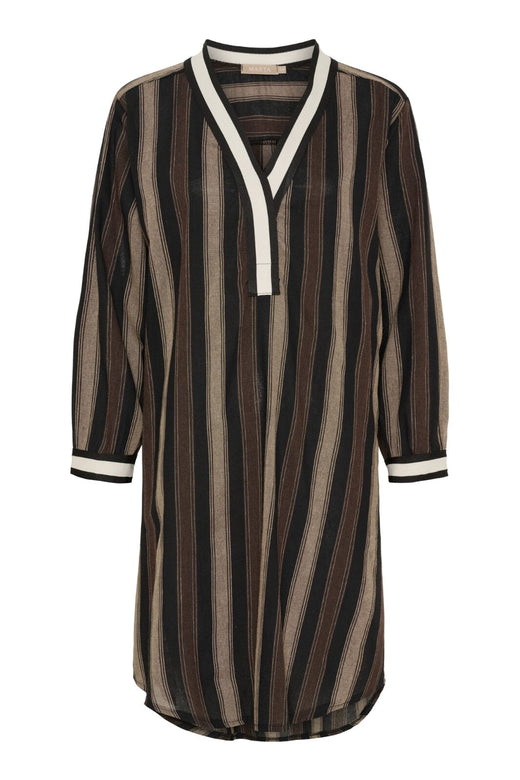 Marta Du Chateau - Mdcsaylor Dress 25231 - Black/Camello2 Kjoler 