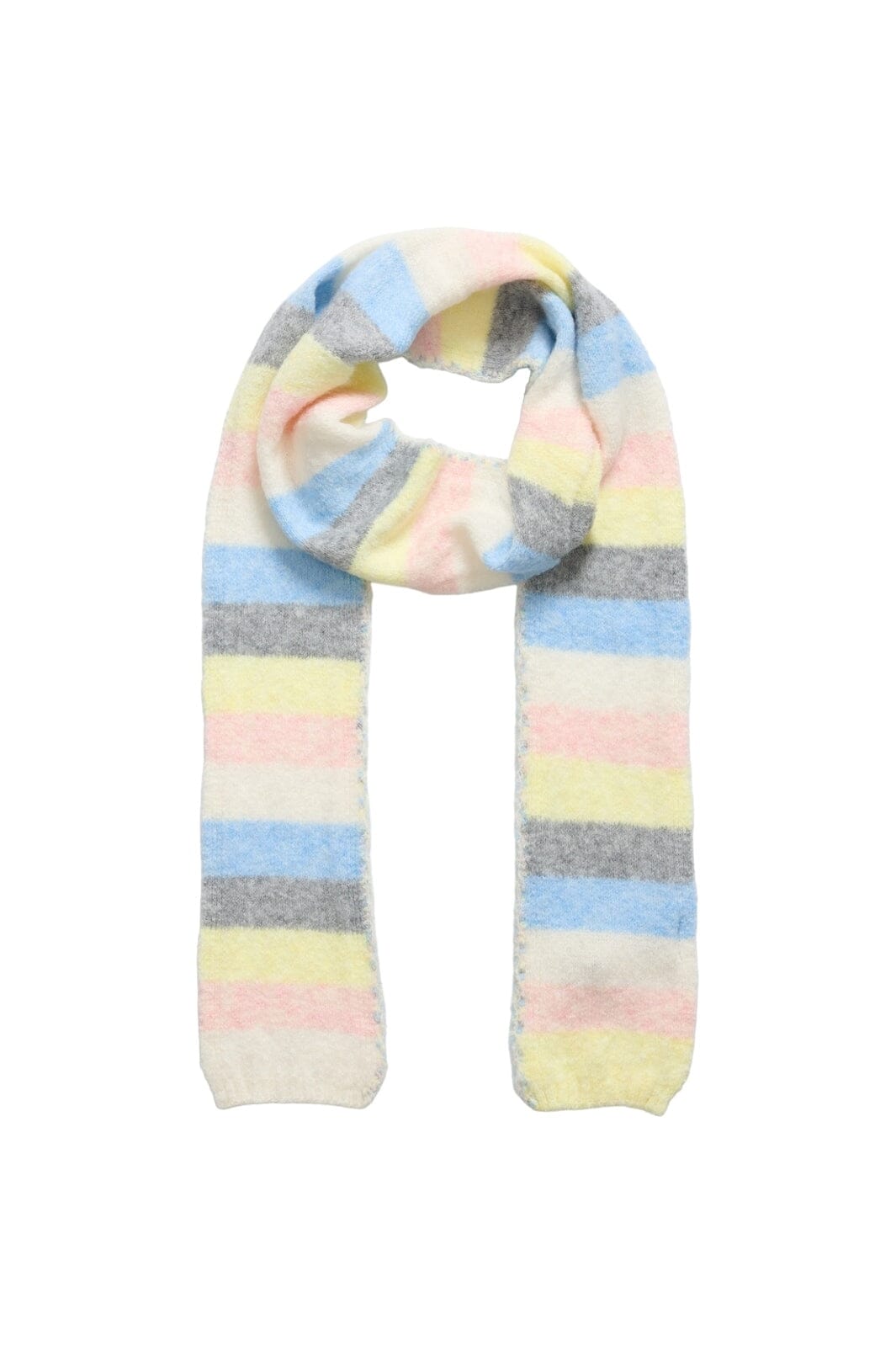 Marta Du Chateau - Mdcsilla Scarf BA-3516 - Light Blue/Pink