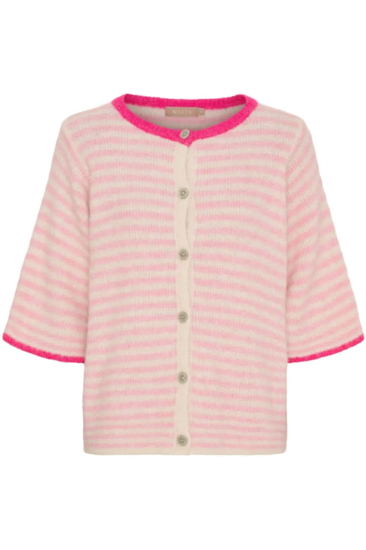 Marta Du Chateau - Mdcsusanne Knit 8262 - Pink Strikbluser 