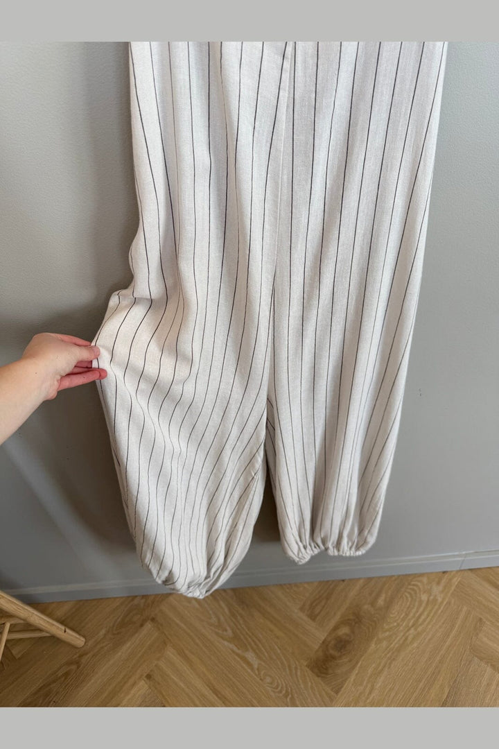 Marta Du Chateau - Mdctarelle Jumpsuit 259190 - Sabbia Stripe