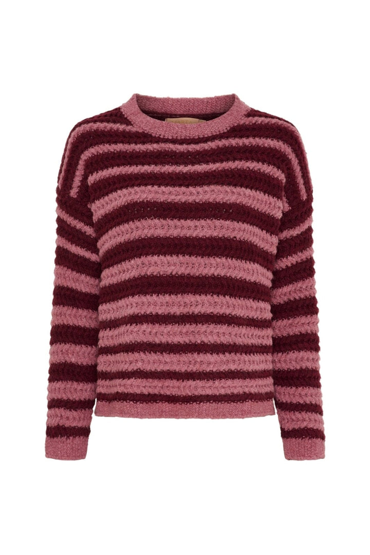 Marta Du Chateau - Mdcvictorine Knit 25484 - Cipola0065/Vino0029