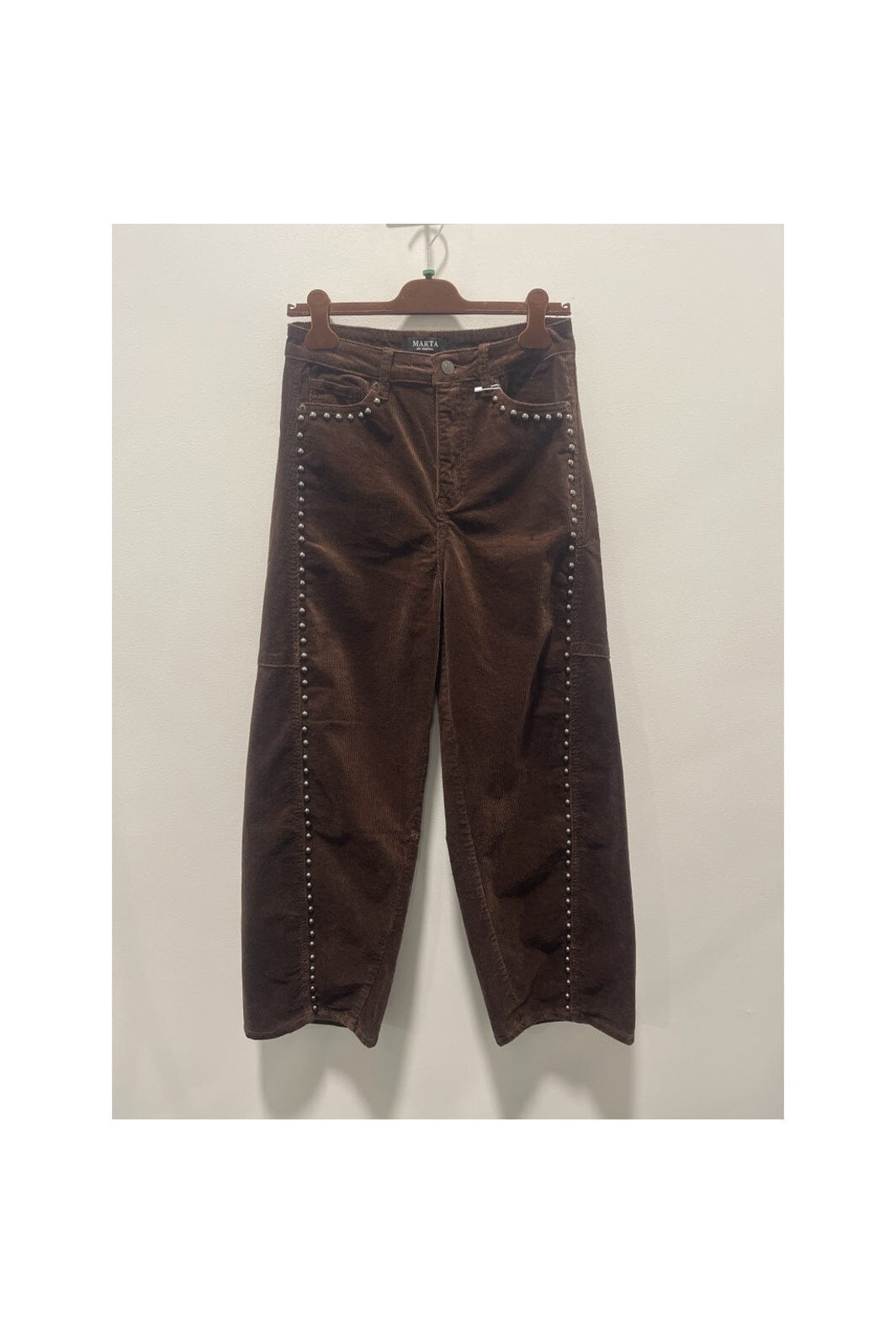 Marta Du Chateau - Mdcwanda Jeans MDC233-2566 - Corduroy Choco