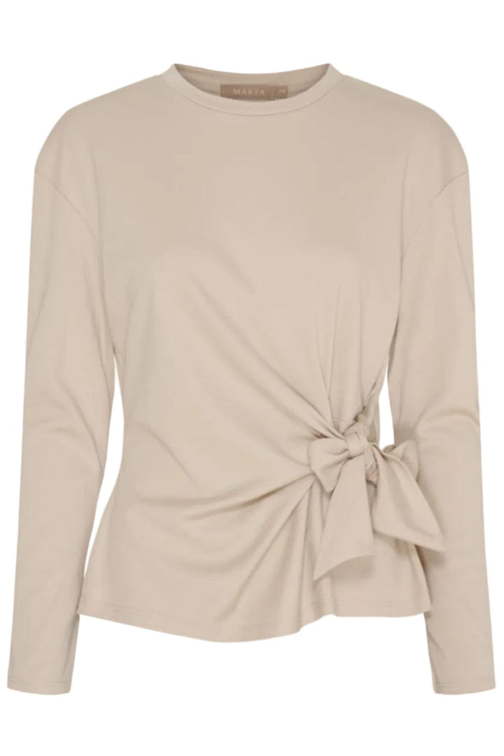 Marta Du Chateau - Mdczafina Blouse 58587M - Beige Bluser 