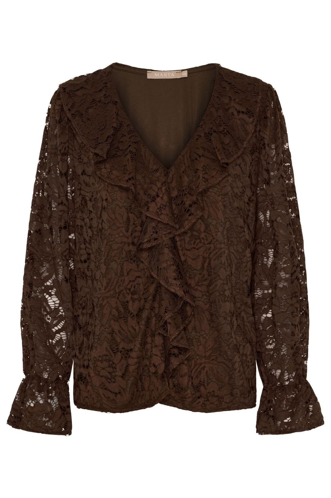 Marta Du Chateau - Mdczara Blouse 7735 - Moro Bluser 