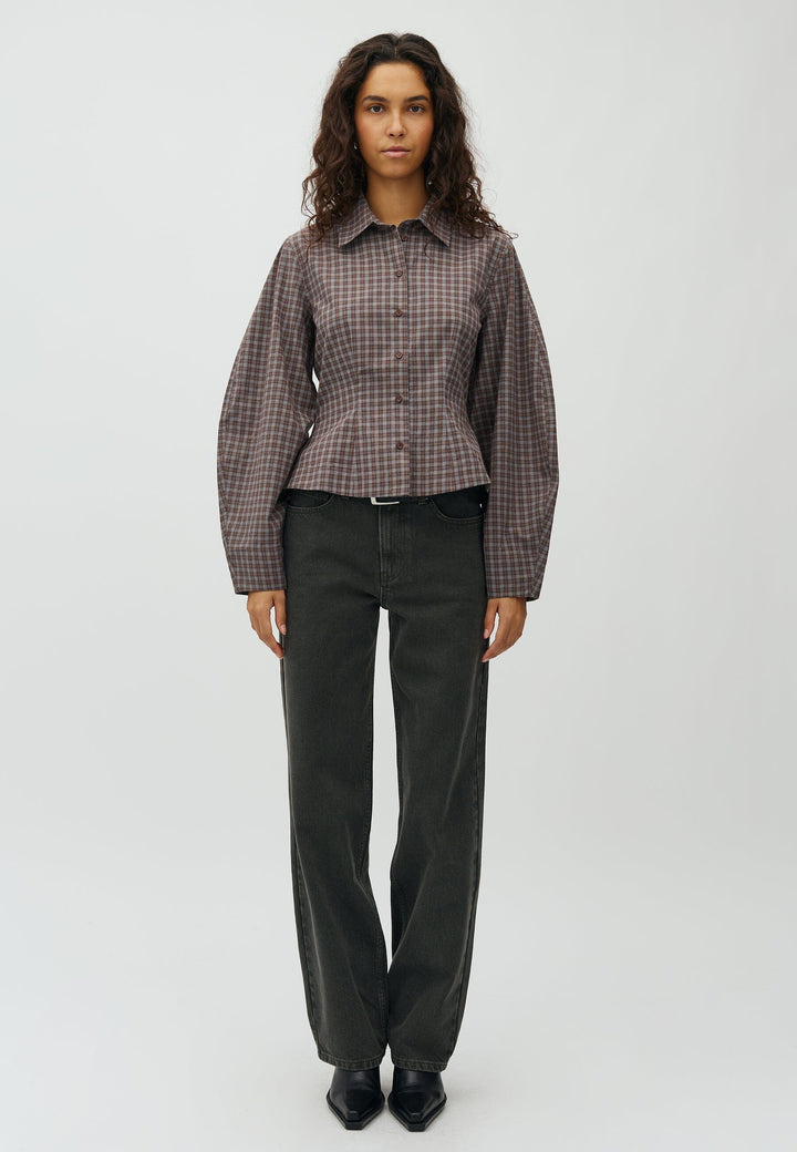 MbyM - Letina-M 65011343 - Y40 - Mirage Check Bluser 