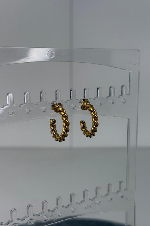 Mellow Moon - Karina Ørering - Forgyldt Øreringe 