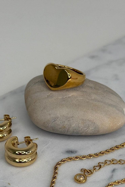 Mellow Moon - Liv Ring - Forgyldt Ringe 