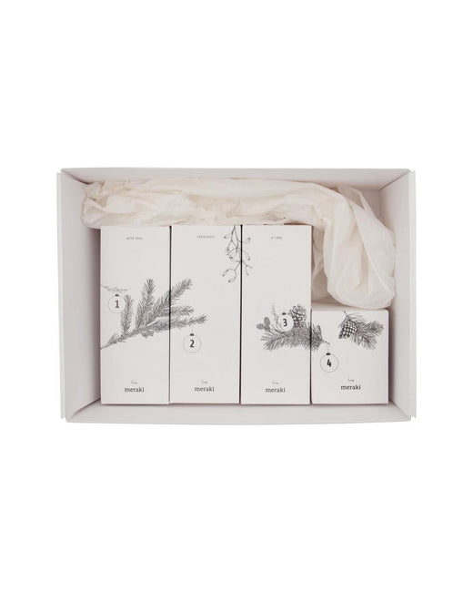Meraki - Adventch, Meadow Bliss Soap + Lotion + Silent Amber Diffuser + Candle, 490|275|200|100 Ml|ml|g|ml - 900002706