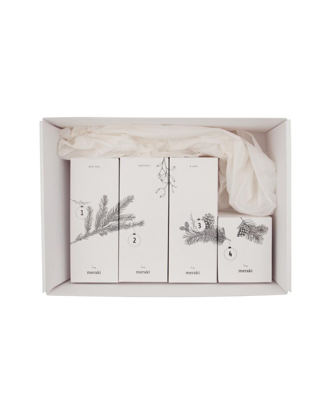Meraki - Adventch, Meadow Bliss Soap + Lotion + Silent Amber Diffuser + Candle, 490|275|200|100 Ml|ml|g|ml - 900002706