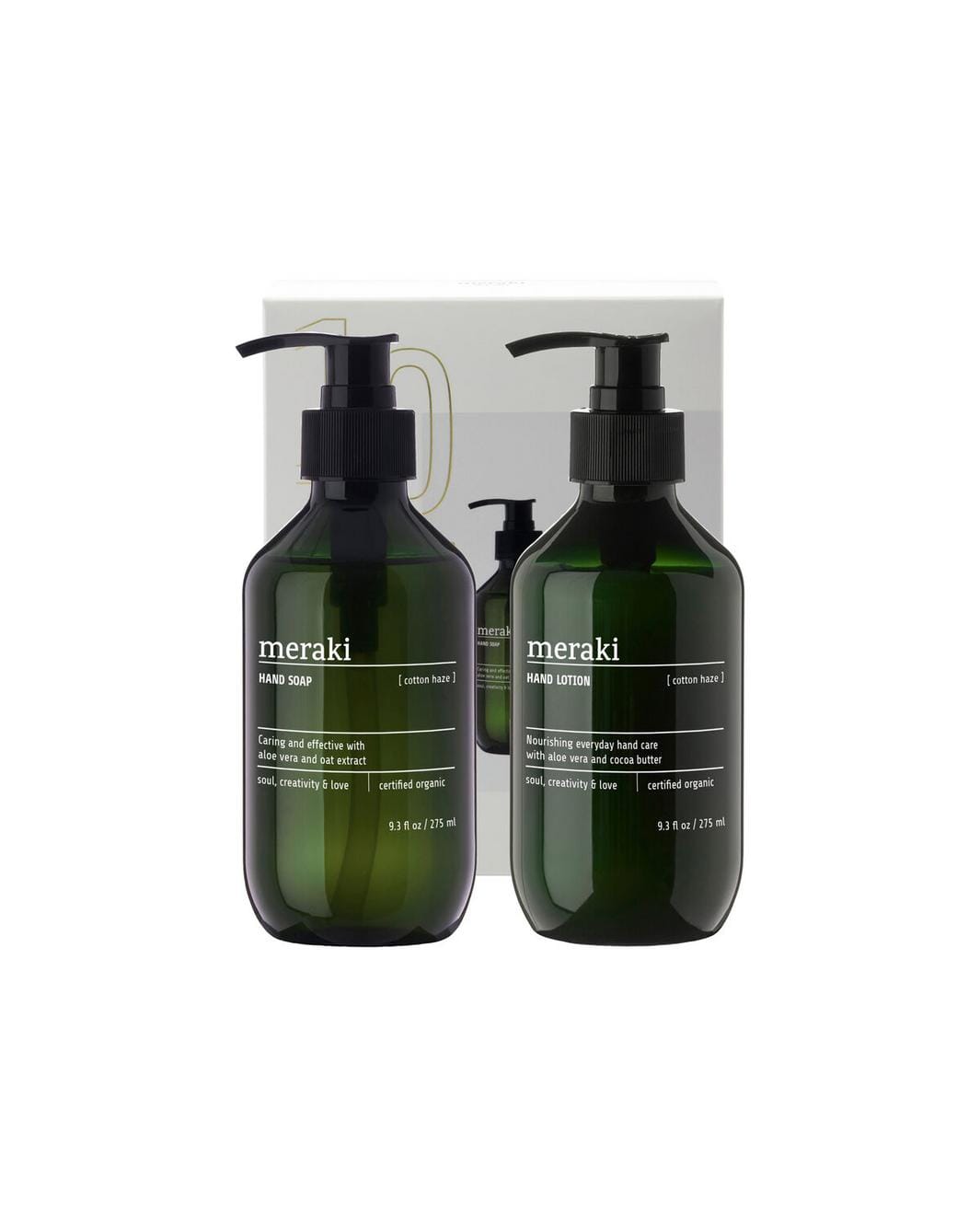 Meraki - Gift Box, Cotton Haze Hand Soap + Hand Lotion, 275|275 Ml|ml - 309774005