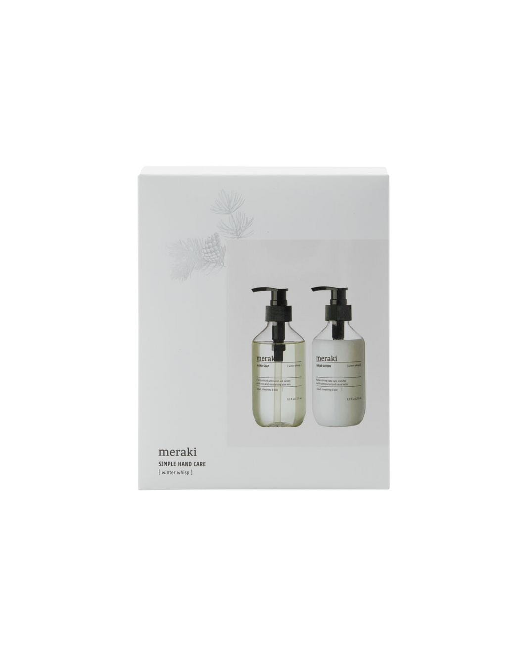 Meraki - Gift Boxch, Winter Whisp Hand Soap + Hand Lotion, 275|275 Ml|ml - 900002017