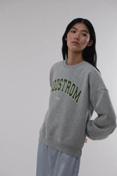 ModströM - Bakirmd Sweat 59282 - 7087 - Grey Melange Sweatshirts 