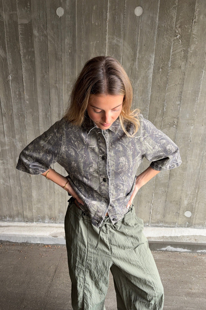 Modström - Cartonmd Print Shirt 59410 - 13070 - Deepwood Camo Skjorter 