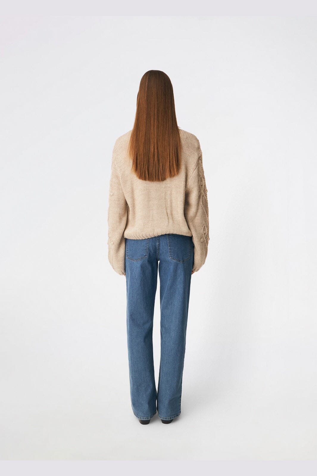 Modström - Dahliamd Cardigan 59382 - 105 - Beige Melange