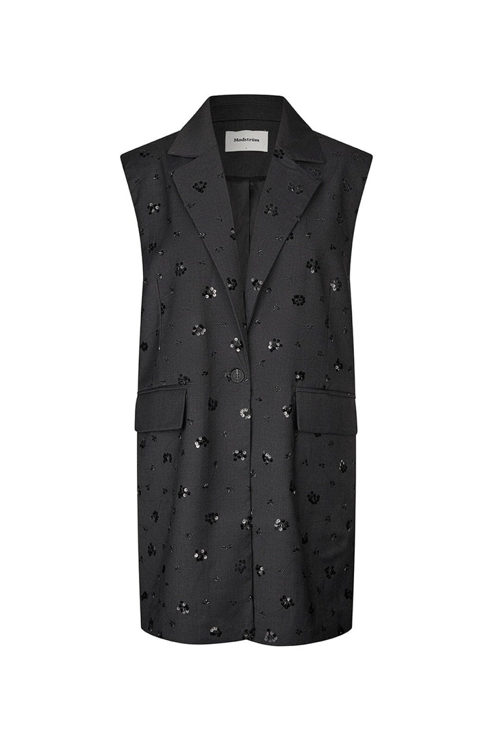 Modström - Edanmd Vest 59510 - 7088 - Dark Grey Melange