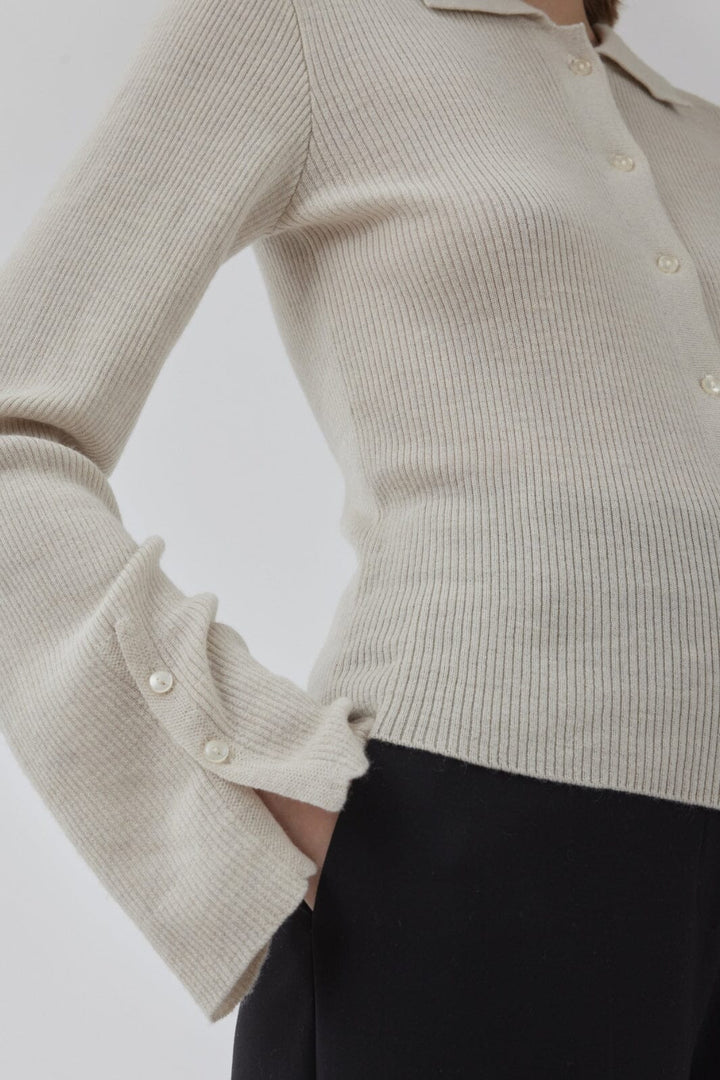 Modström - Hirokimd Cardigan 57474 - 100 - Summer Sand