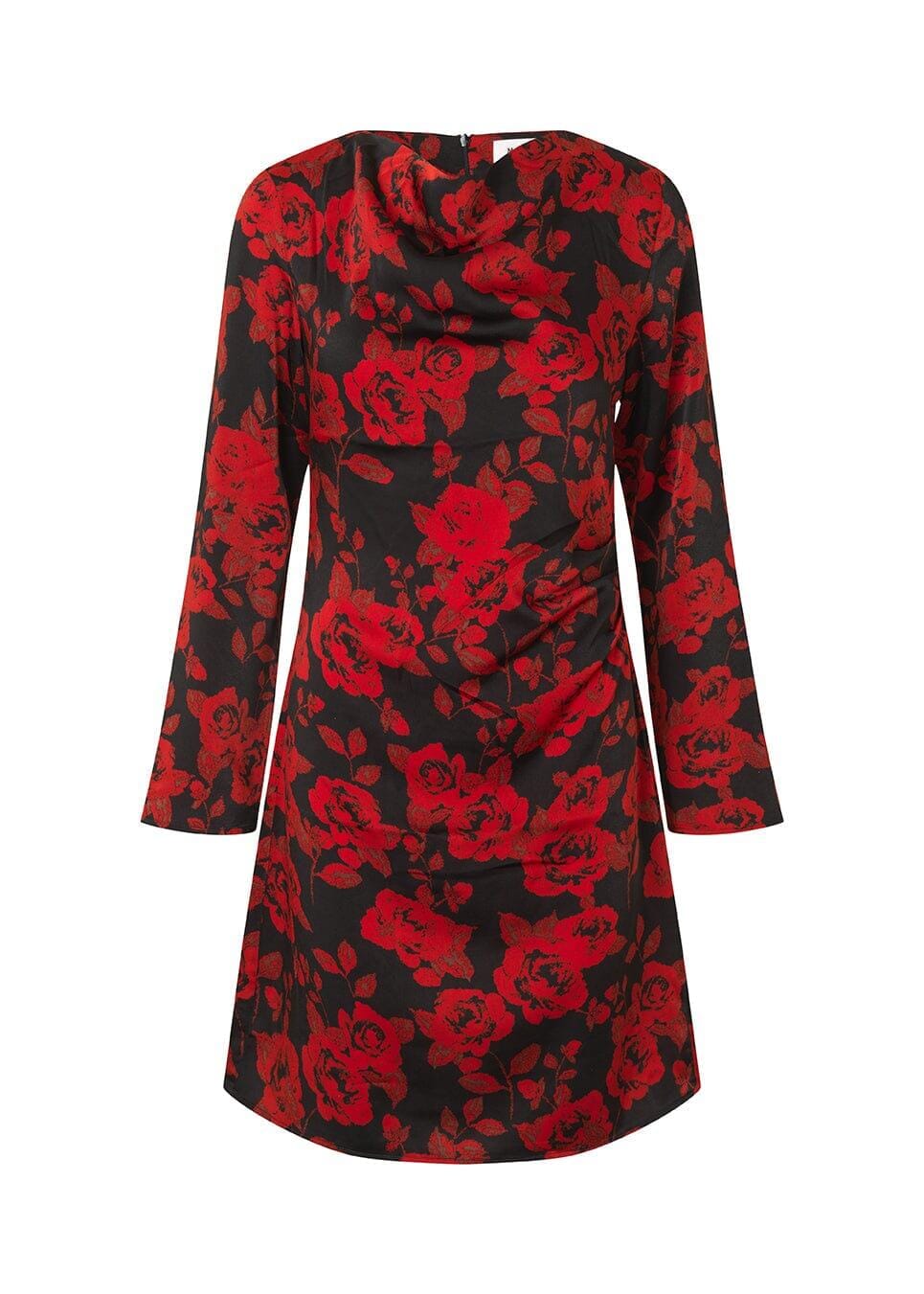 Modström - Ruthiemd Print Dress 58800 - 11967 - Racing Rose