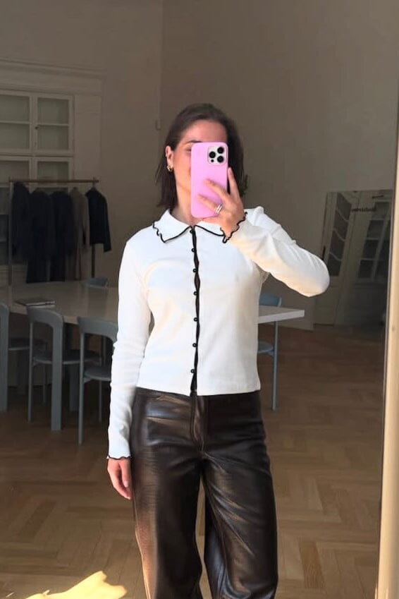 Modström - Soleimd Ls Top 58862 - 4 - Soft White Toppe 