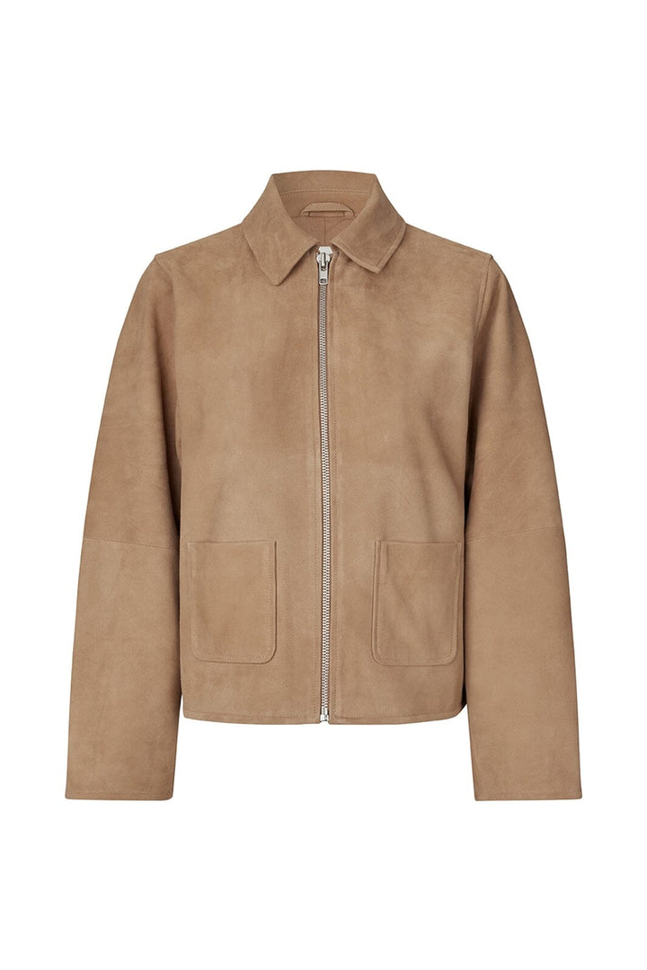 Modström - Susenmd Suede Jacket 58854 - 5003 - Camel