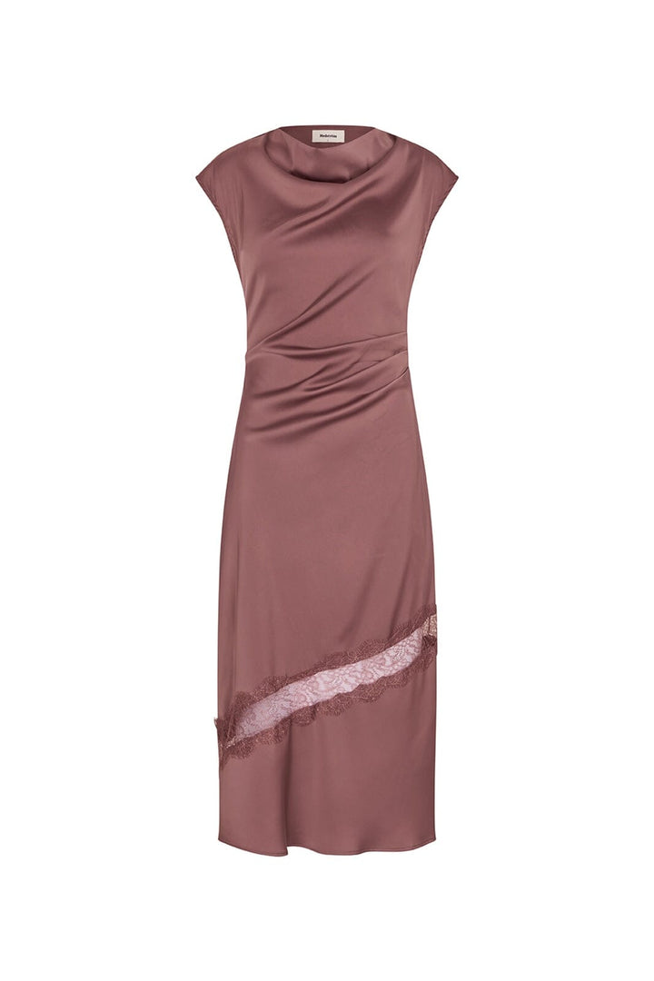 Modström - Tailormd Lace Dress 59348 - 1449 - Rose Brown