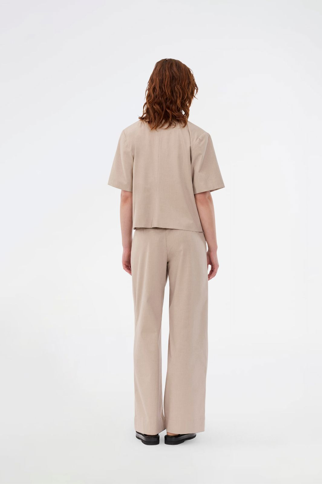 Modström - Tuesdaymd Pants 58914 - 105 - Beige Melange Bukser 