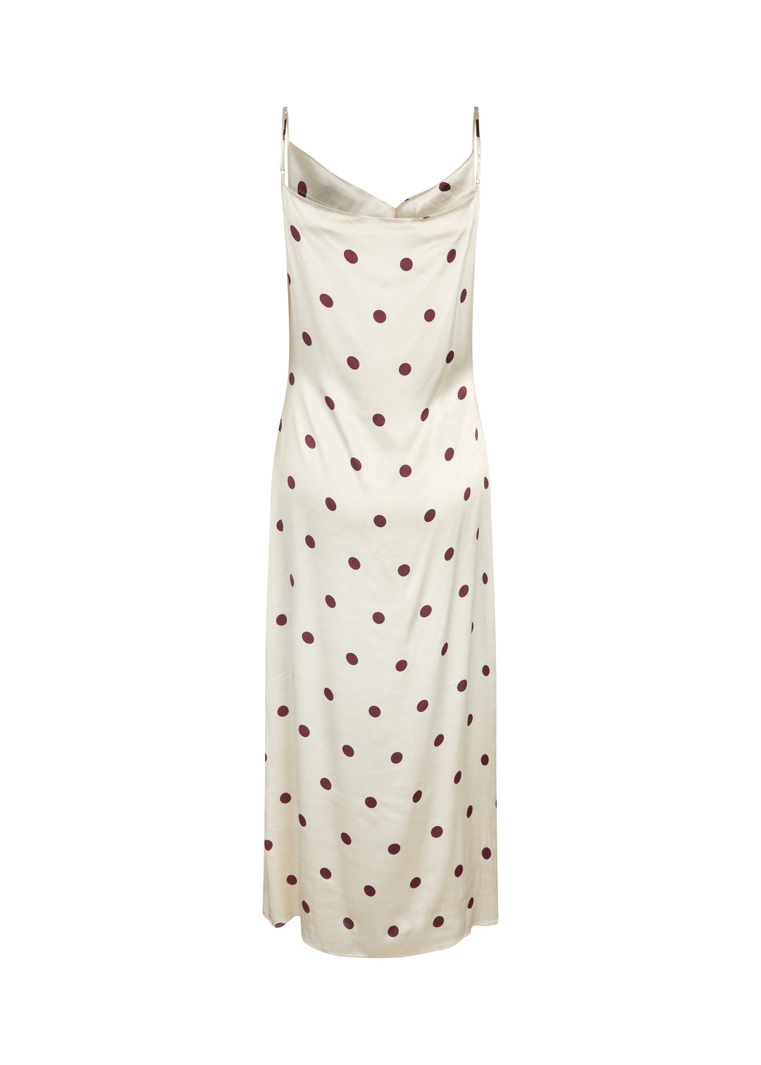 Modström - Vanjamd Print Dress 58964 - 13634 - Wineberry Dot Kjoler 
