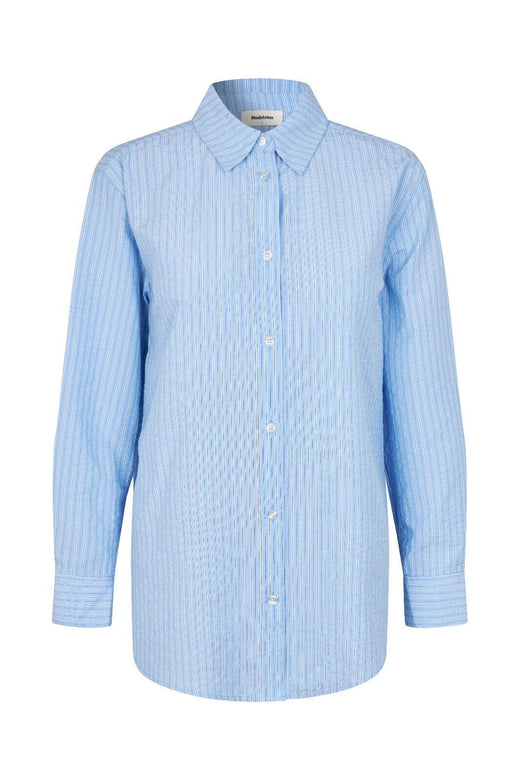 Modström - Viggemd Stripe Shirt 58993 - 13632 - Blue And White Stripe Skjorter 