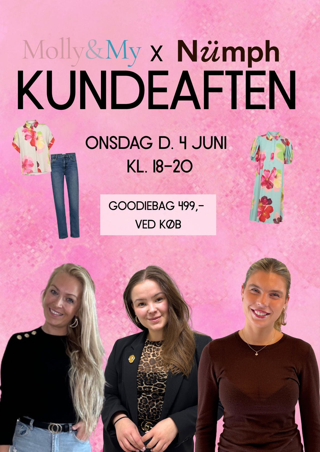 Molly&My - Billet Event - Molly&My x Nümph kundeaften Billetter 