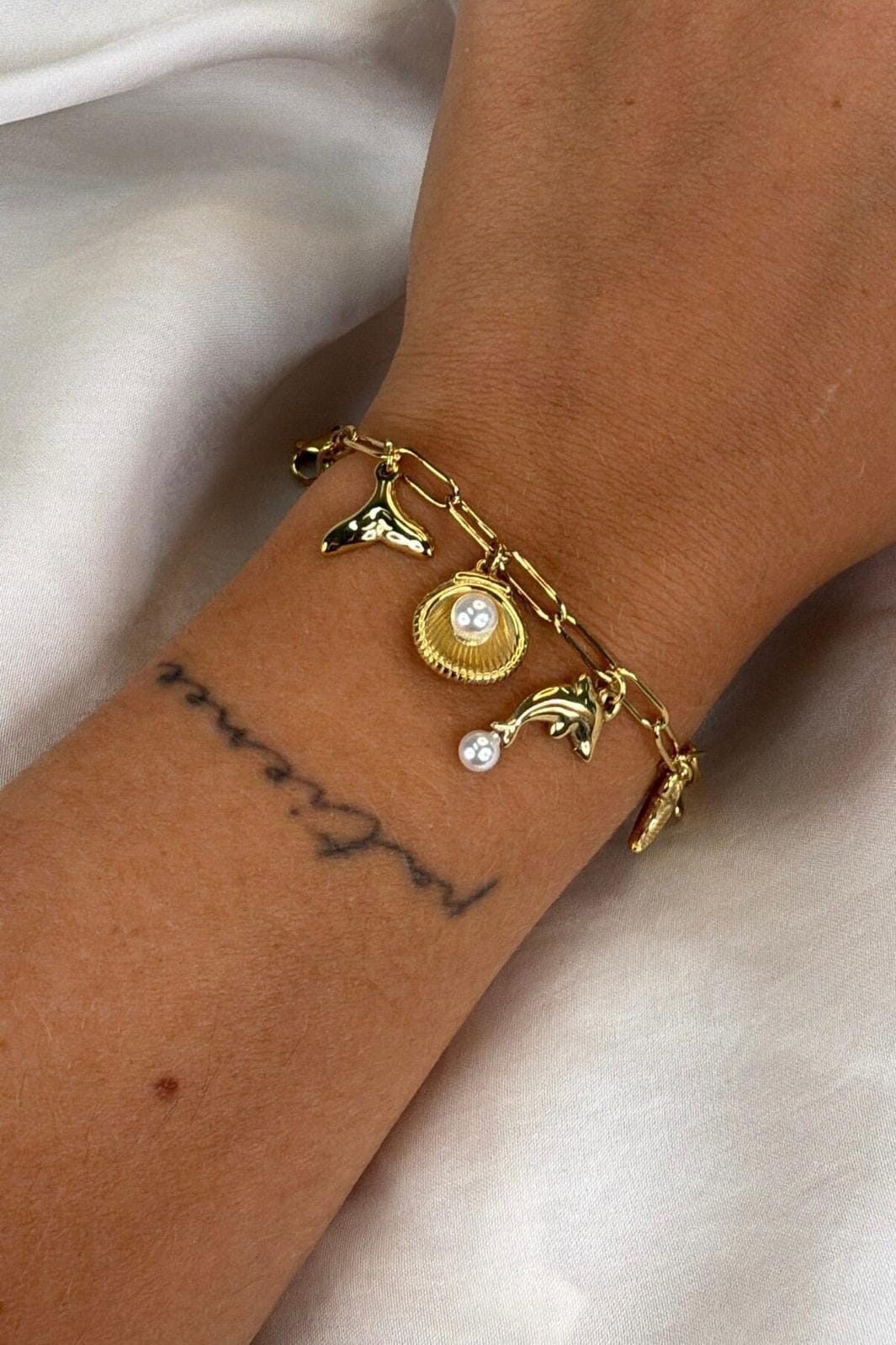 Molly&My Jewellery - Sølvhavn - Forgyldt 