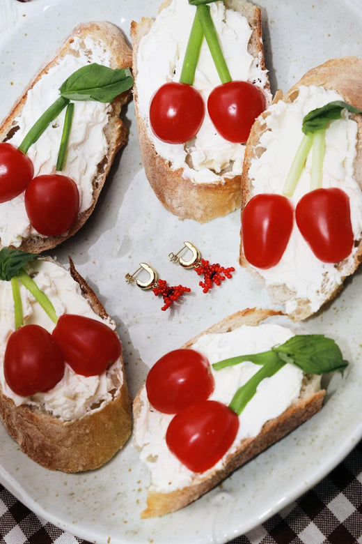 Molly&My Jewellery x Caroline Dan - Little Lobster - Forgyldt Øreringe 