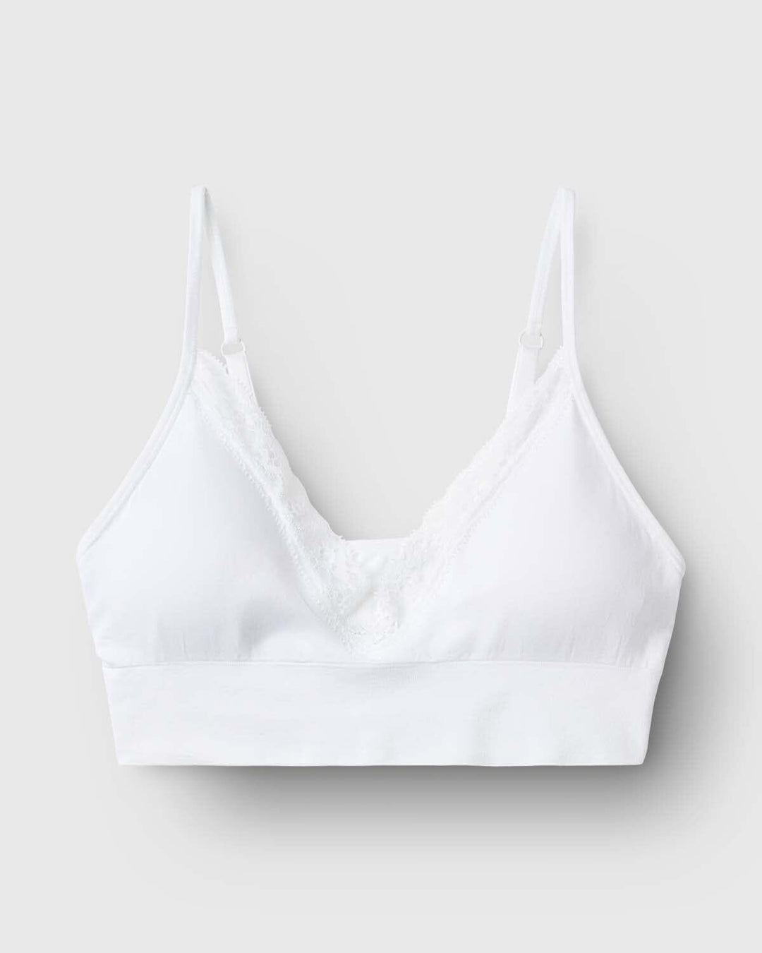 Molly&My Wardrobe - Luise Lace Bra Top 8001 - White BH 
