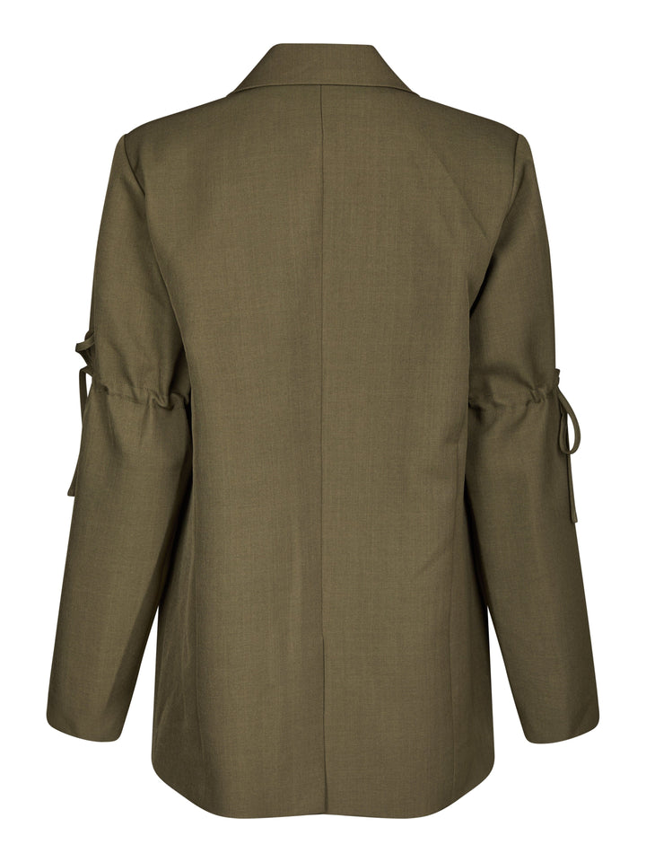 Molly&My x Julie Elgaard - Frida String Structure Blazer 167115 - 176 - Khaki Blazere 