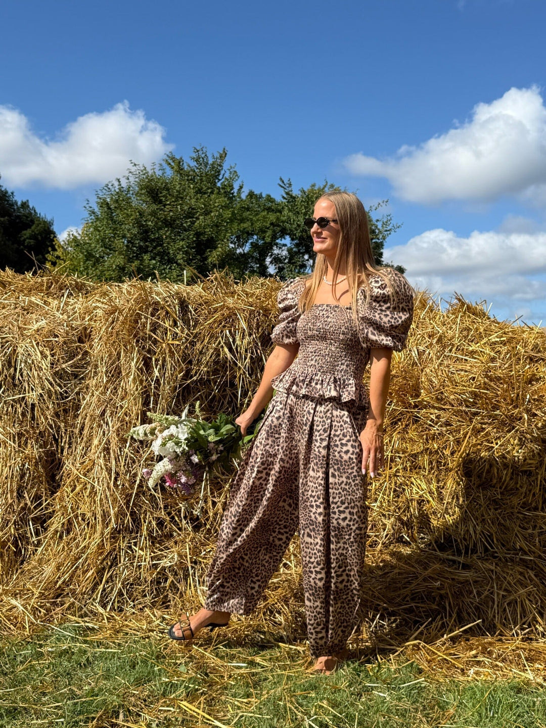 Molly&My x Julie Elsebeth - Iben Blouse Blouse - Leopard Bluser 