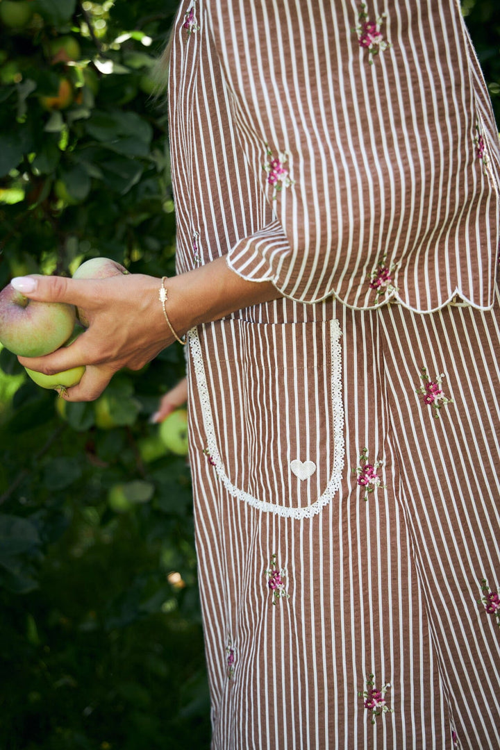 Molly&My x Julie Elsebeth - Inge Dress Dress - Brown Flora Kjoler 